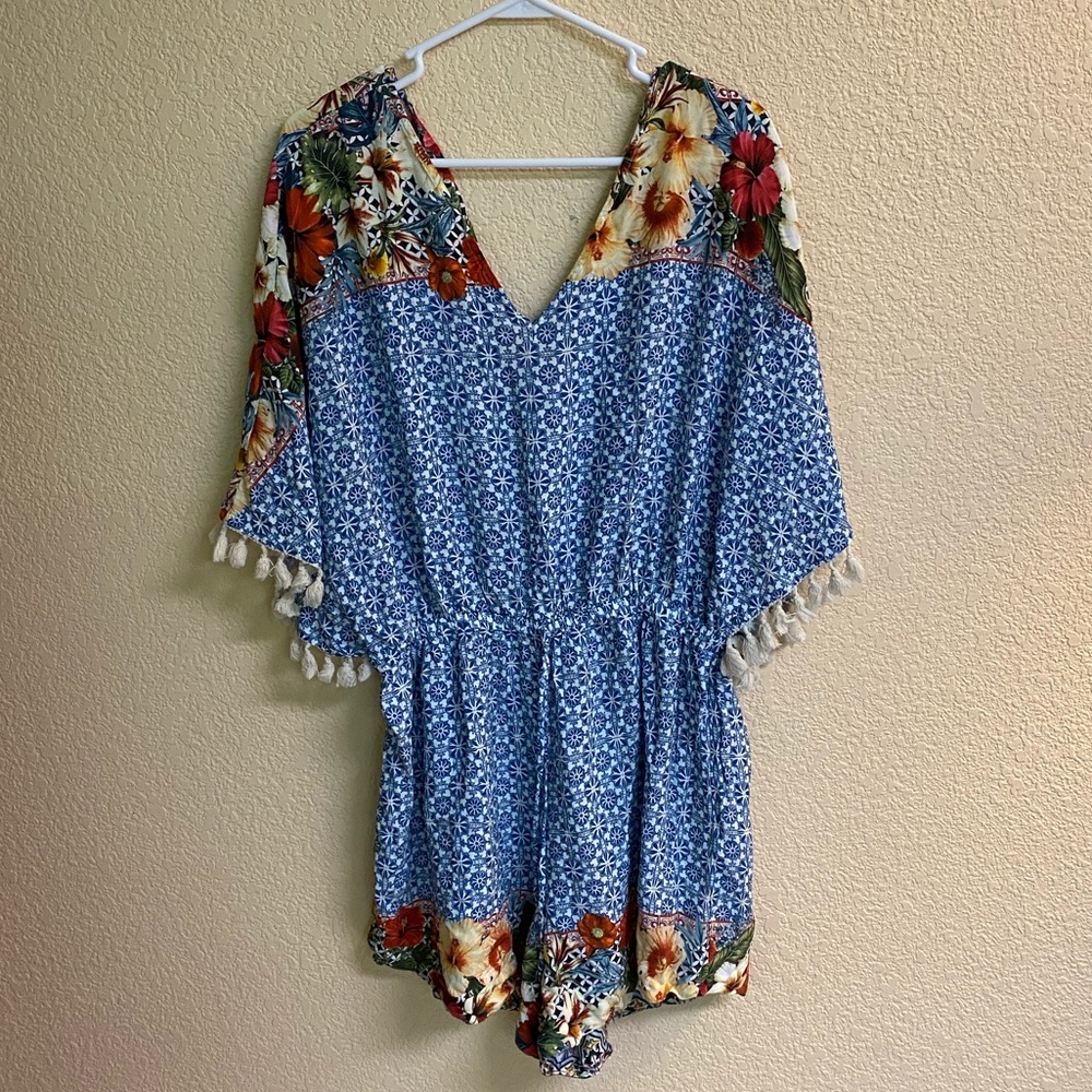 Anthropologie Farm Rio romper